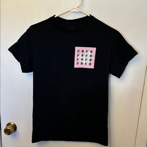 Four Eyes T-shirt Black Size Small